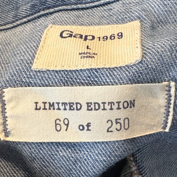 Gap Aloha 1969 numbered limited edition denim jacket - Picture 6 of 12